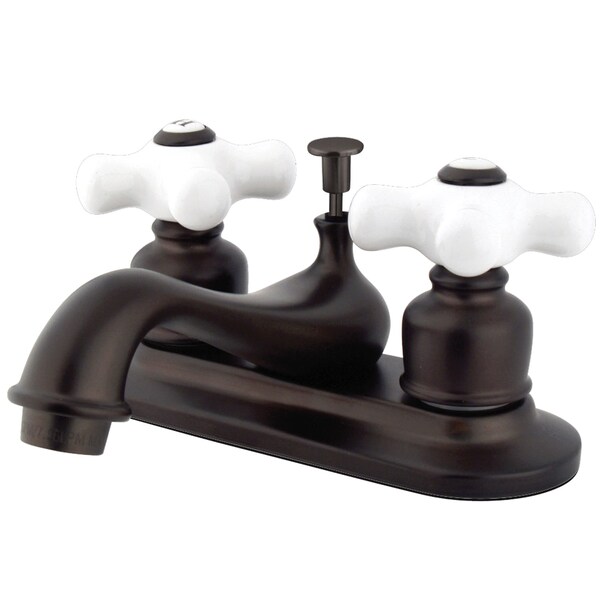 4" Centerset Bathroom Faucet, Oil Rubbed Bronze
